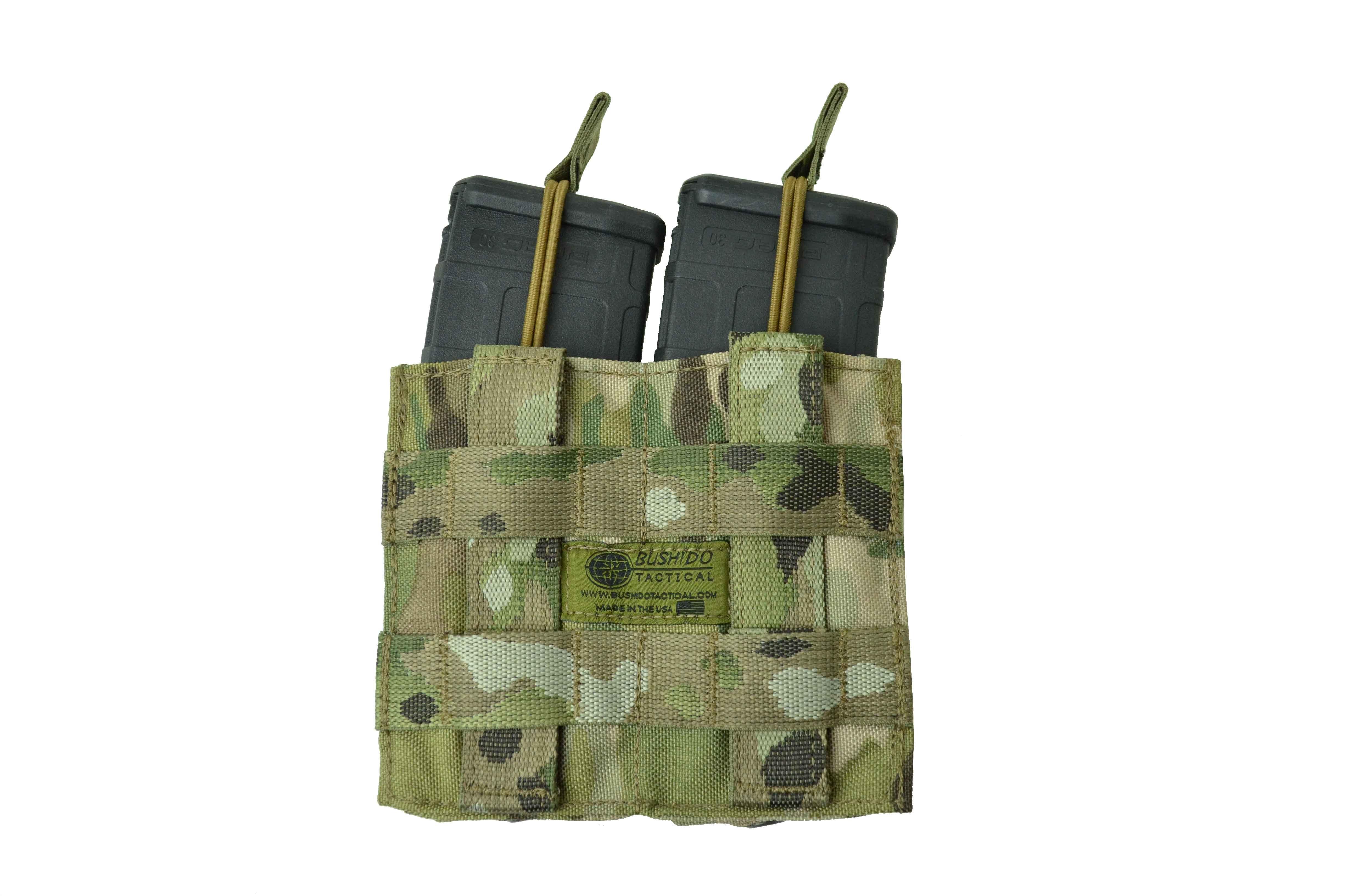 M4/Pistol Magazine Pouch – Double | Bushido Tactical